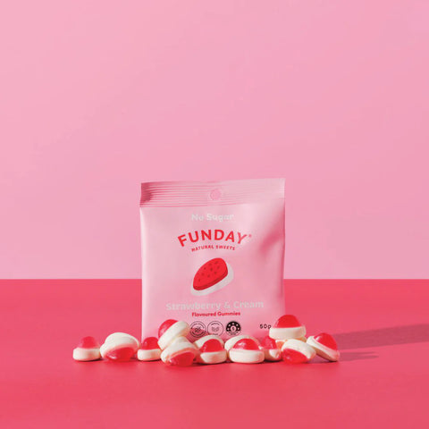 Funday Natural Sweets Strawberry & Cream
