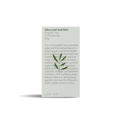 Love Tea Olive Leaf and Mint