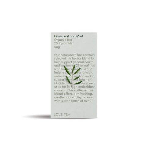 Love Tea Olive Leaf and Mint