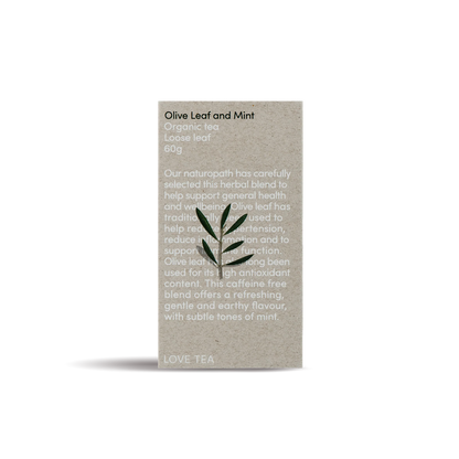 Love Tea Olive Leaf and Mint