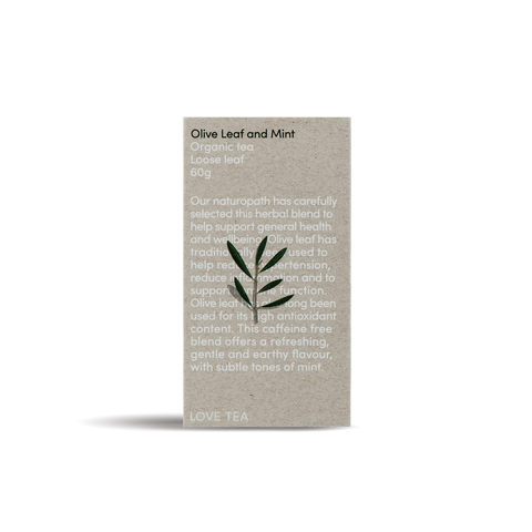 Love Tea Olive Leaf and Mint