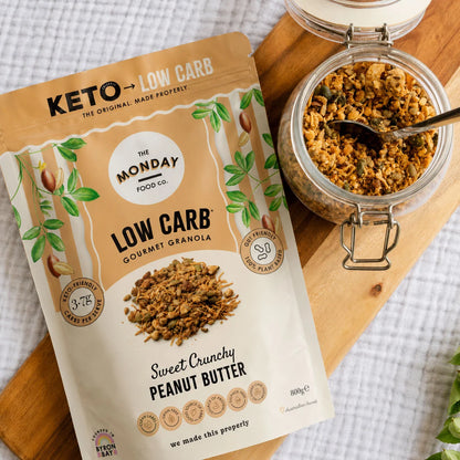 The Monday Food Co. Keto Granola Crunchy Peanut Butter
