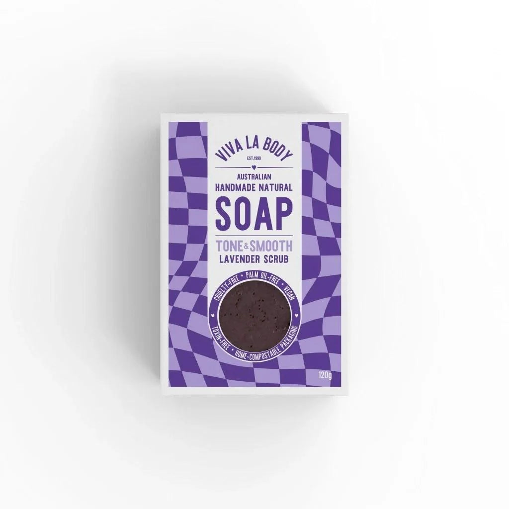 Viva La Body Soap - Lavender Scrub (Tone & Smooth)
