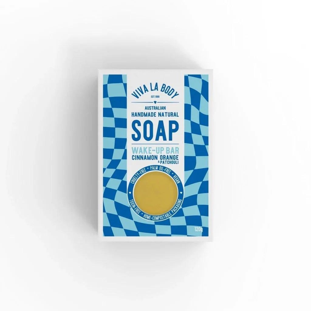Viva La Body Soap - Cinnamon Orange & Patchouli (Wake Up Bar)