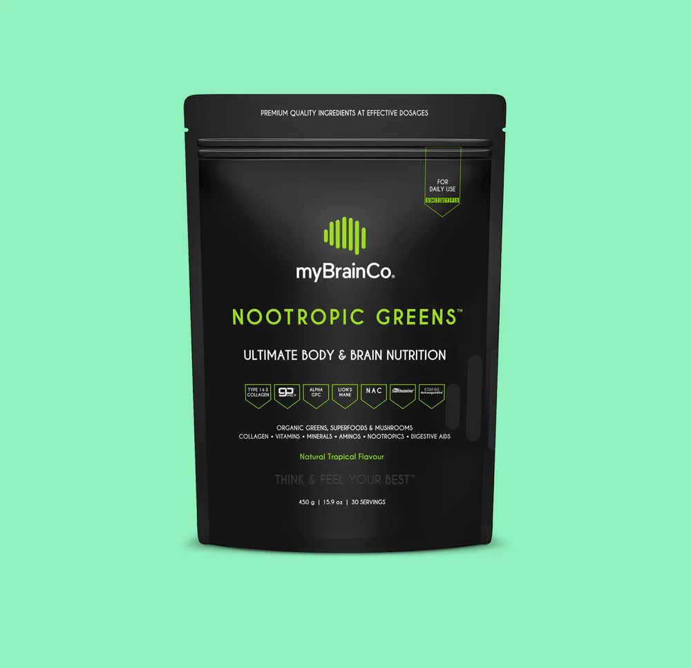 myBrainCo Nootropic Greens Powder