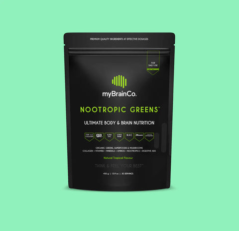 myBrainCo Nootropic Greens Powder