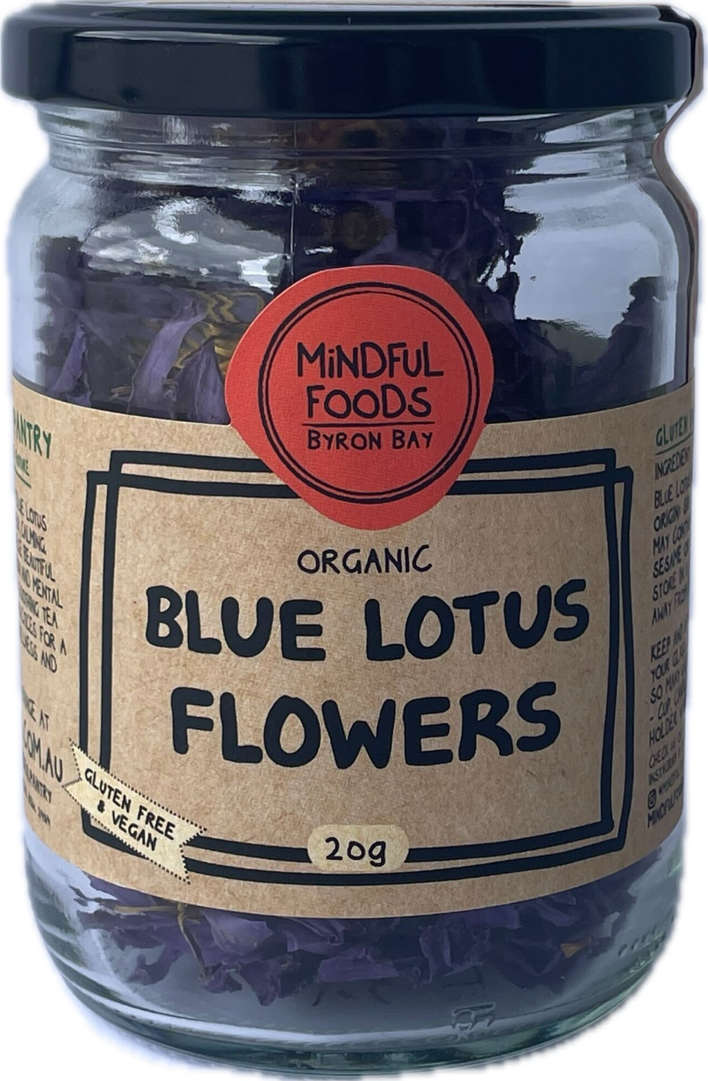 Mindful Foods Blue Lotus Flower