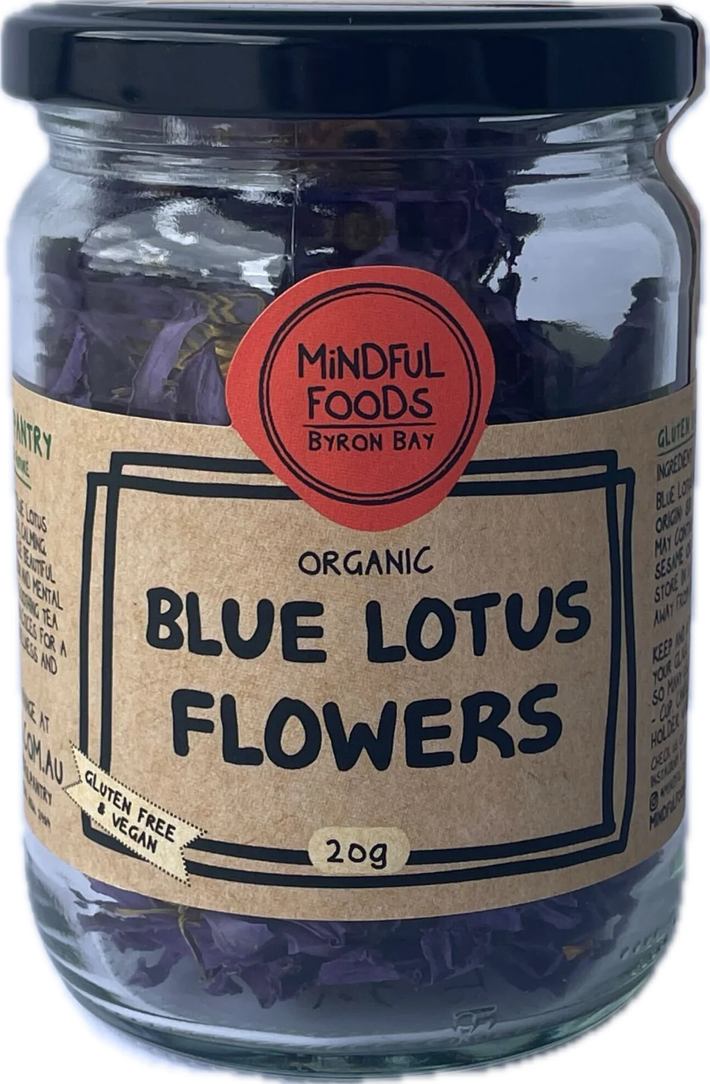 Mindful Foods Blue Lotus Flower