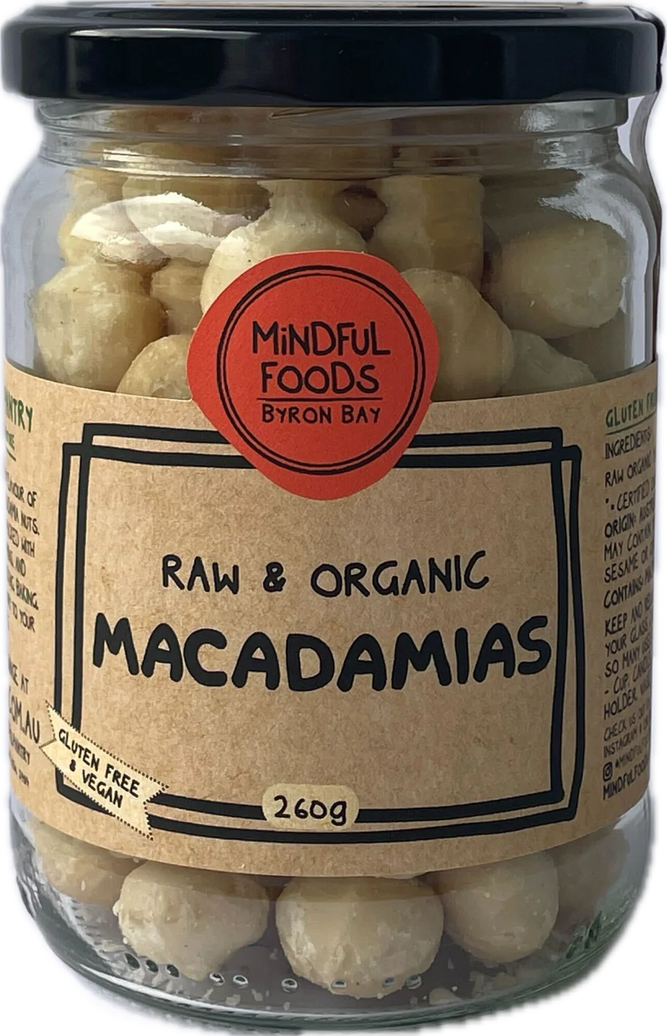 Mindful Foods Organic Macadamias