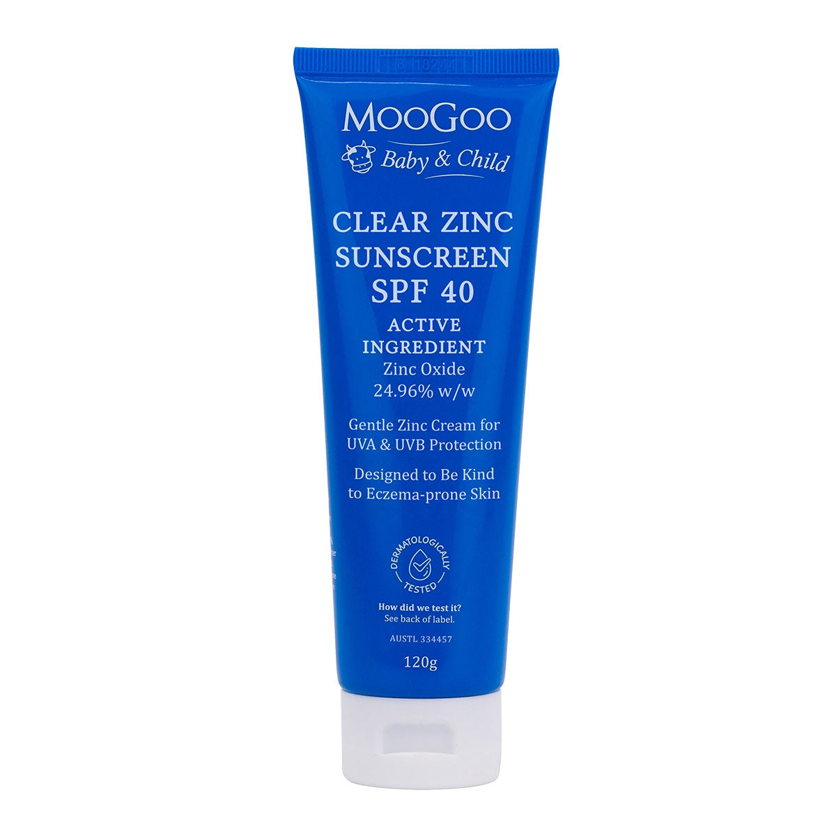 Moogoo Baby Clear Zinc Sunscreen SPF 40