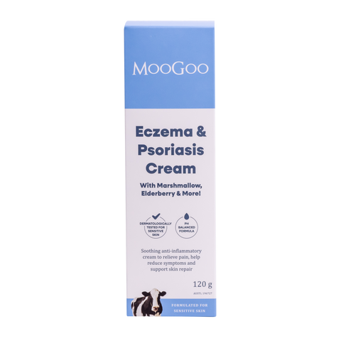 Moogoo Eczema & Psoriasis Cream with Marshmallow