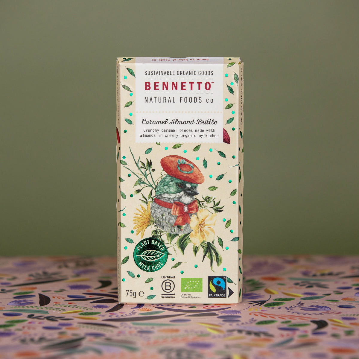 Bennetto Caramel Almond Brittle Mylk Chocolate
