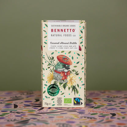 Bennetto Caramel Almond Brittle Mylk Chocolate
