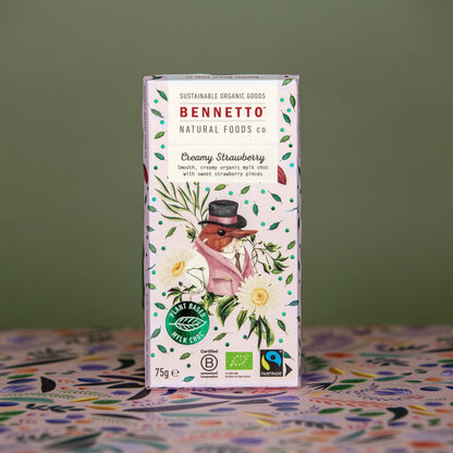 Bennetto Creamy Strawberry Mylk Chocolate