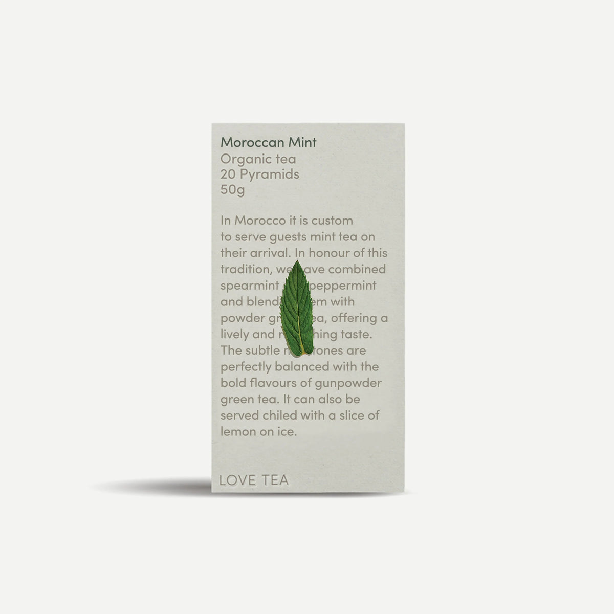 Love Tea Moroccan Mint
