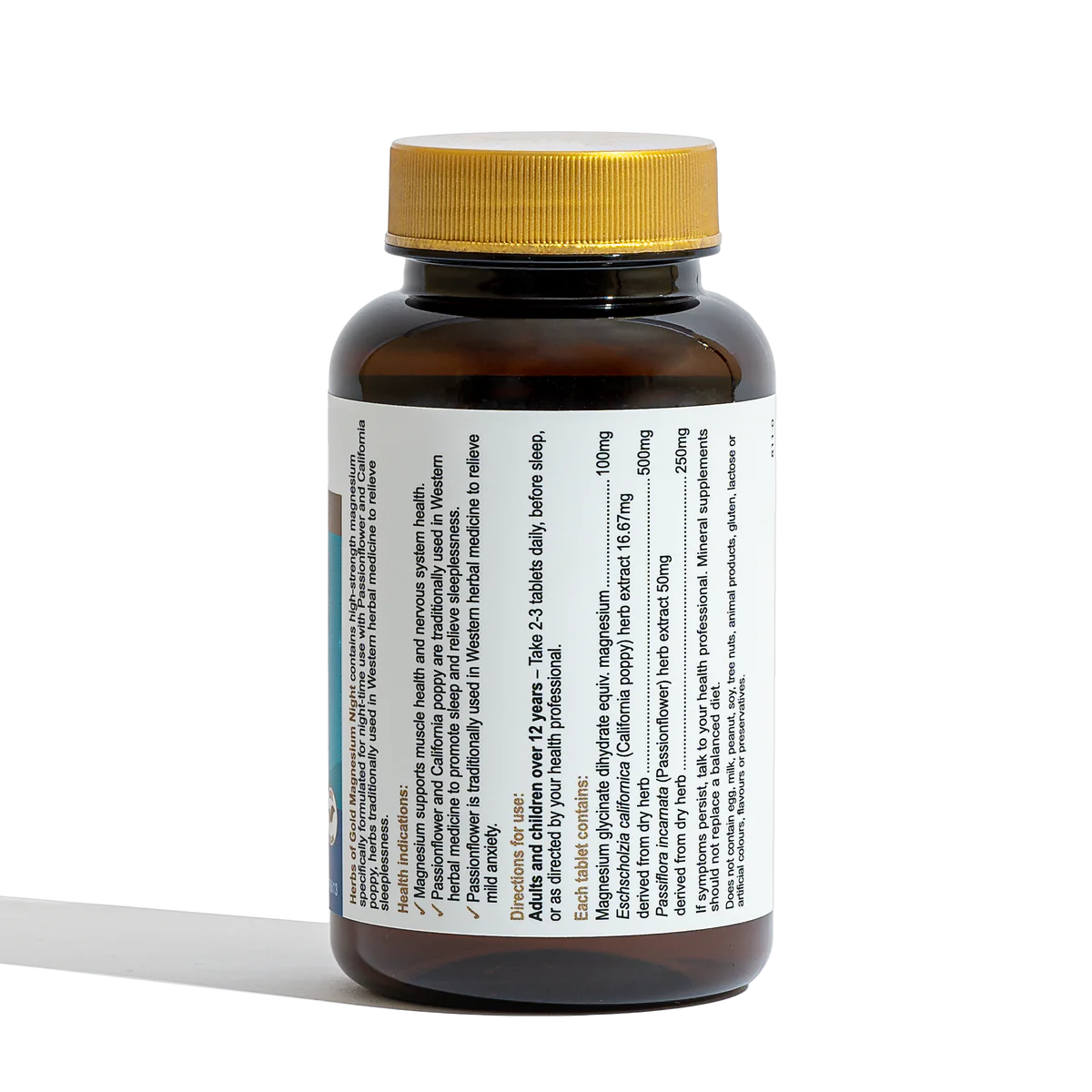 Herbs of Gold - Magnesium Night Tablets