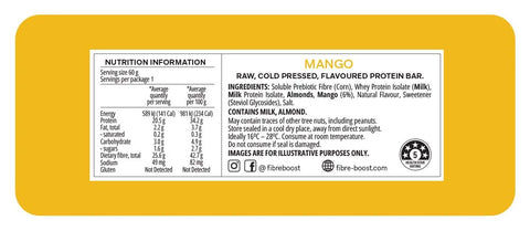 Fibre Boost Mango Protein Bar