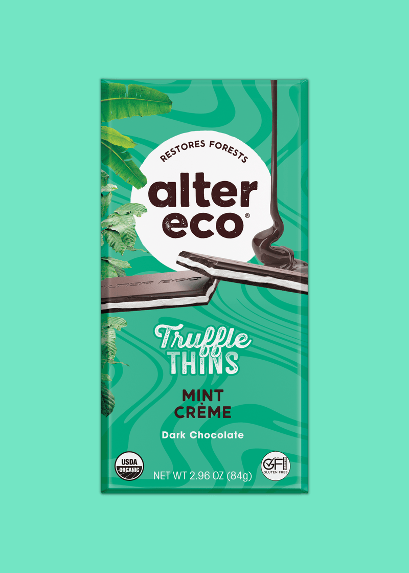 Alter Eco Truffle Thins Mint Creme