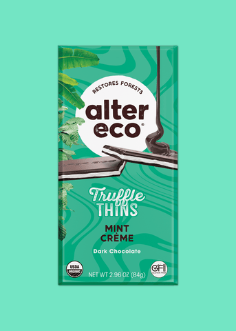 Alter Eco Truffle Thins Mint Creme