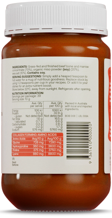 Best of the Bone Broth Concentrate Organic Miso