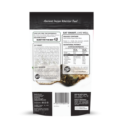 Morlife Certified Organic Maca Black Powder