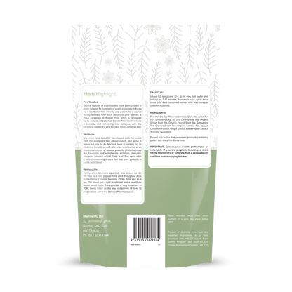 Morlife Pine Needle Fusion Tea (Pine Spiced Chai)
