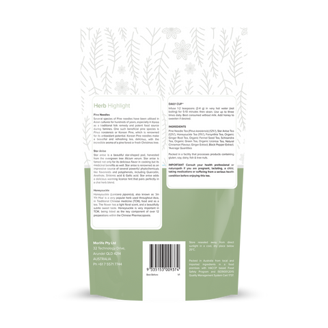 Morlife Pine Needle Fusion Tea (Pine Spiced Chai)