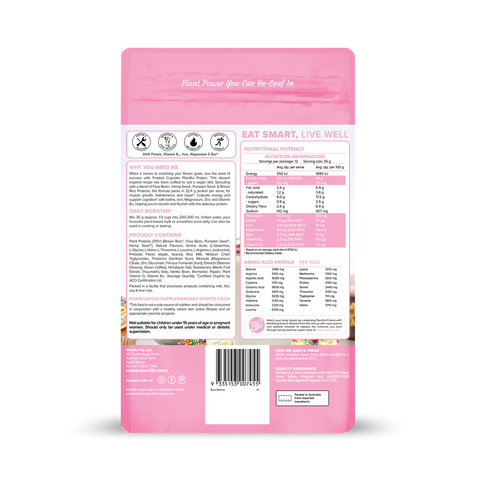 Morlife Plantiful Protein Frosted Cupcake