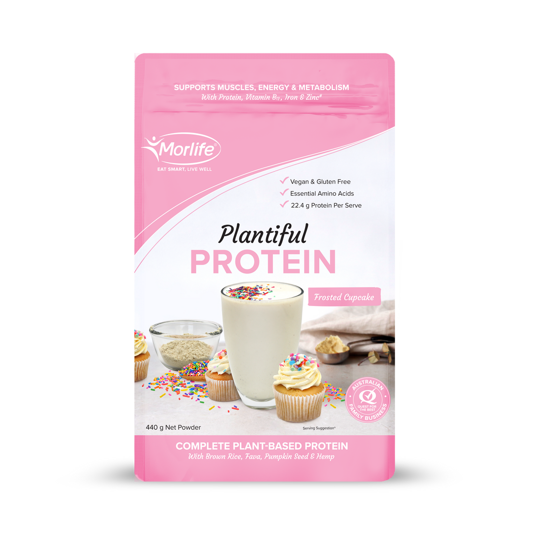 Morlife Plantiful Protein Frosted Cupcake