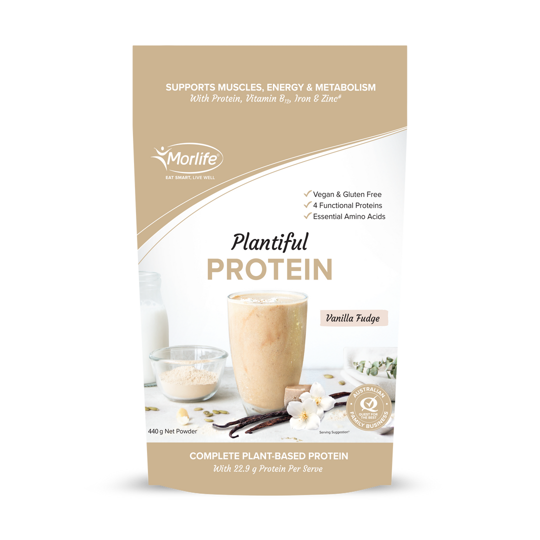 Morlife Plantiful Protein Vanilla Fudge
