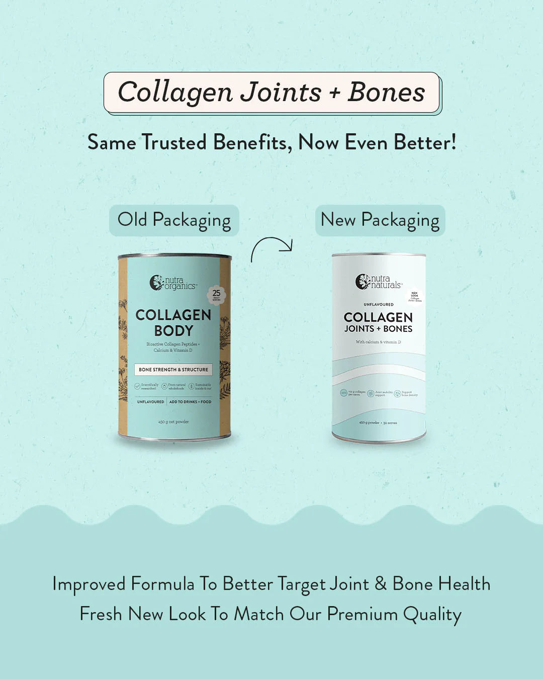 Nutra Organics Collagen Joints & Bones