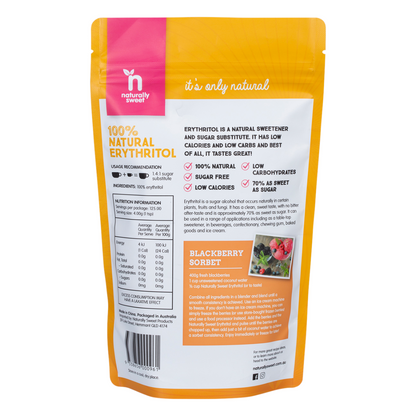 Naturally Sweet Erythritol