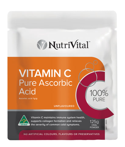 NutriVital Vitamin C Ascorbic Acid