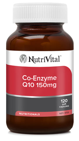 NutriVital Co-Enzyme Q10 150mg