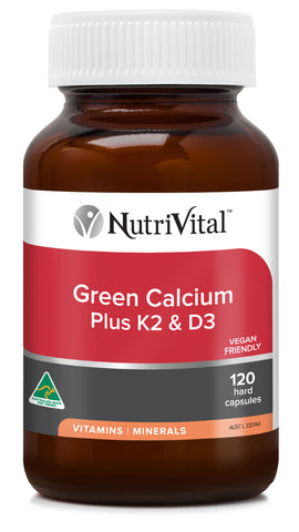 NutriVital Green Calcium Plus K2 & D3