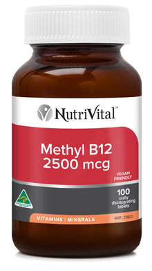 NutriVital Methyl B12 2500mcg