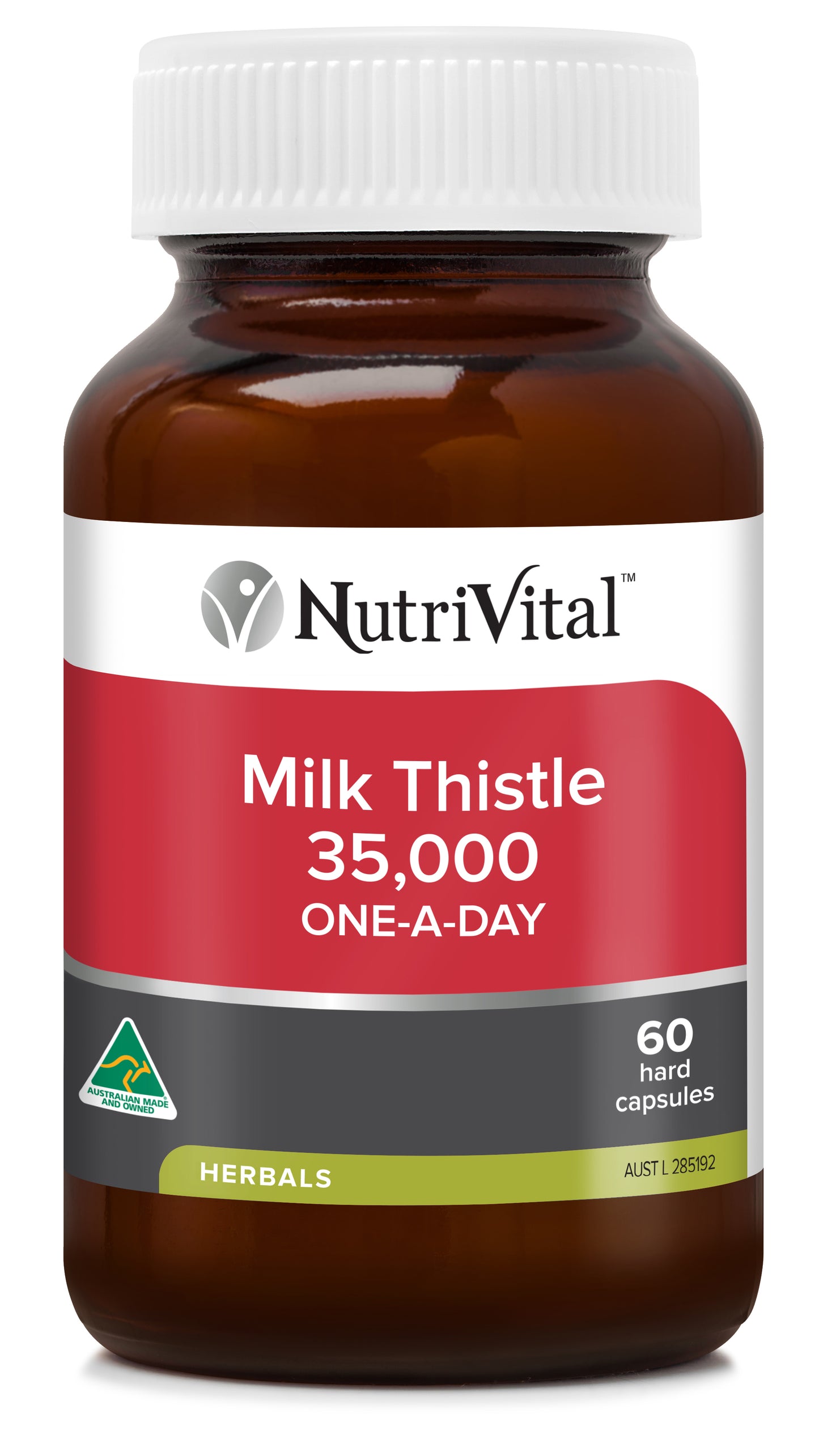 NutriVital Milk Thistle 35,000 One-A-Day
