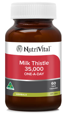 NutriVital Milk Thistle 35,000 One-A-Day
