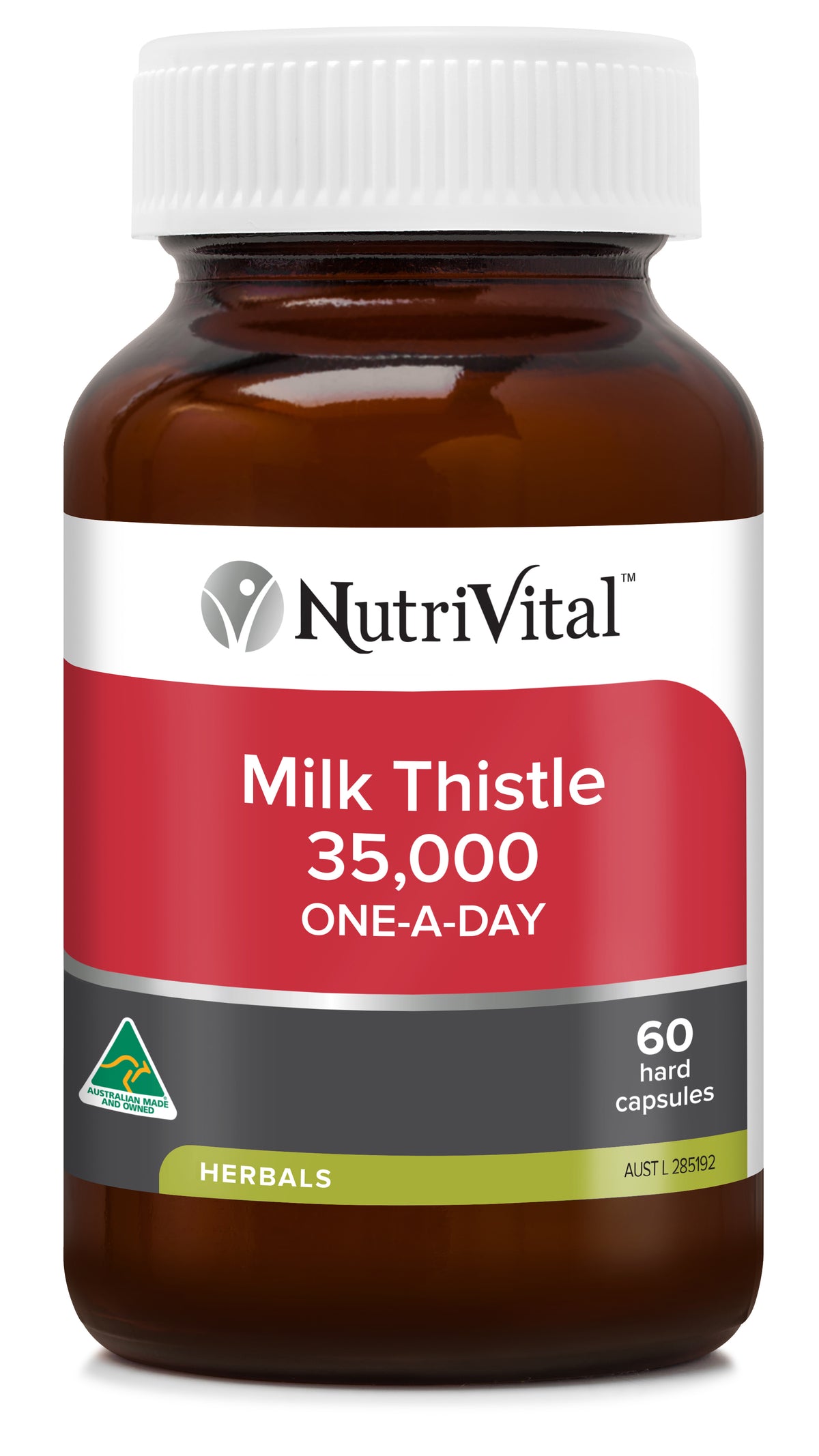 NutriVital Milk Thistle 35,000 One-A-Day