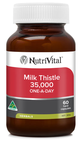 NutriVital Milk Thistle 35,000 One-A-Day