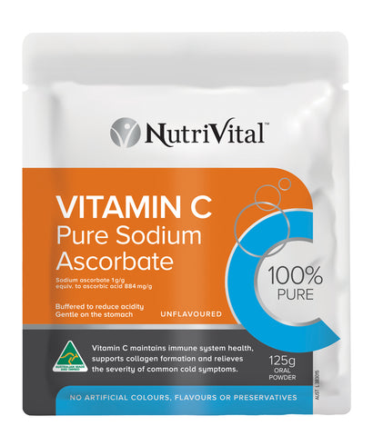 NutriVital Vitamin C Sodium Ascorbate