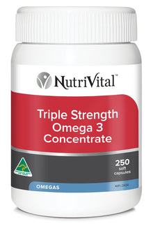 NutriVital Triple Strength Omega 3 Concentrate