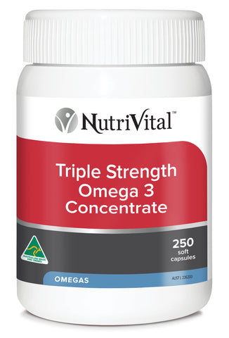 NutriVital Triple Strength Omega 3 Concentrate