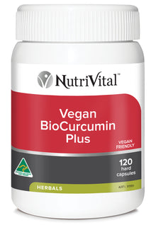 NutriVital Vegan BioCurcumin Plus