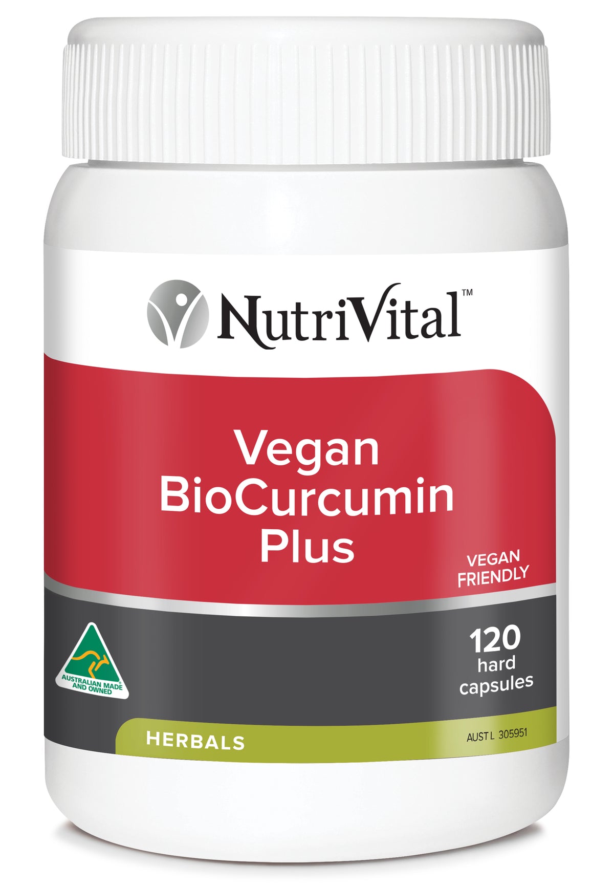 NutriVital Vegan BioCurcumin Plus
