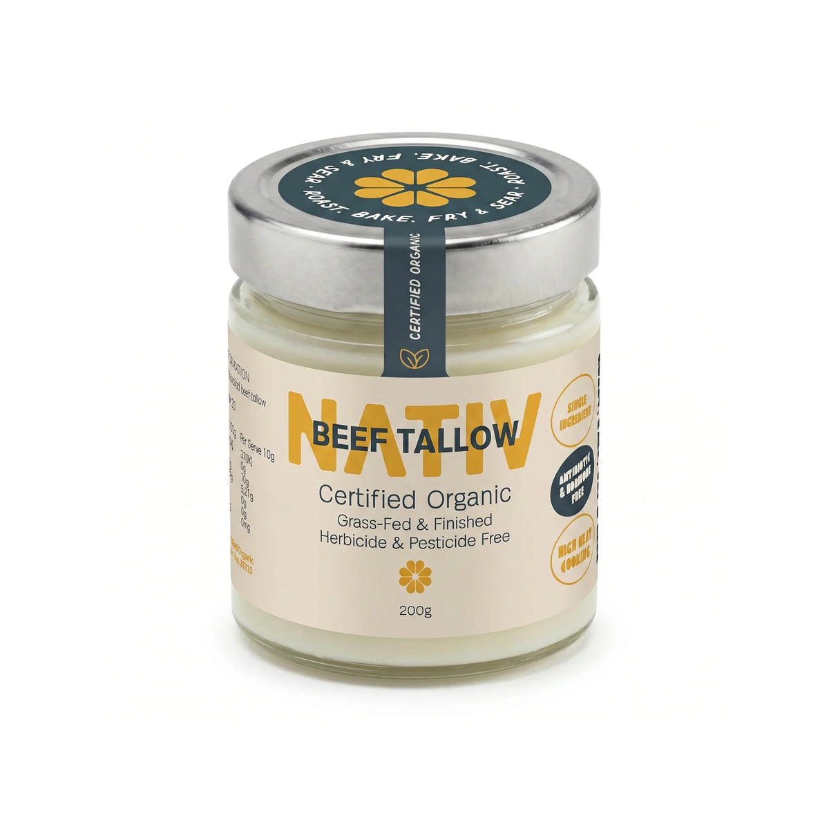 NATIV Foods Organic Beef Tallow