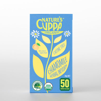 Nature's Cuppa Organic Chamomile with Peach