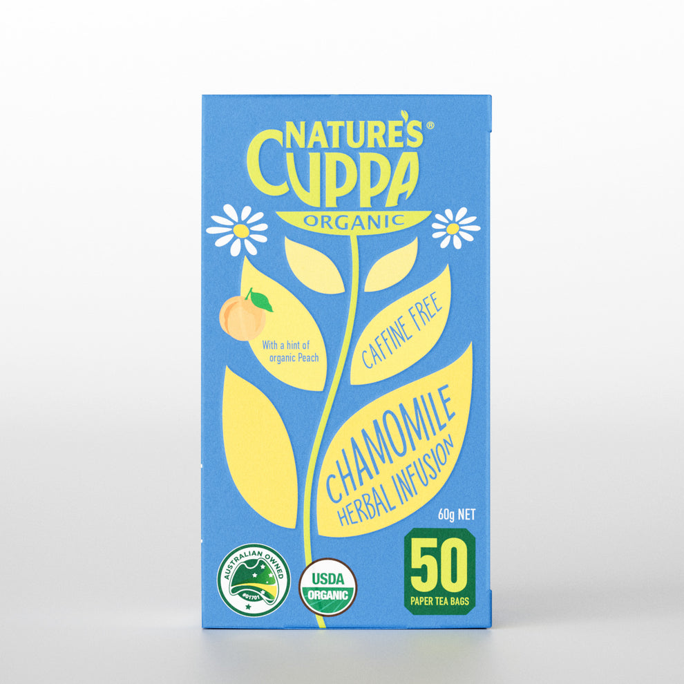Nature's Cuppa Organic Chamomile with Peach