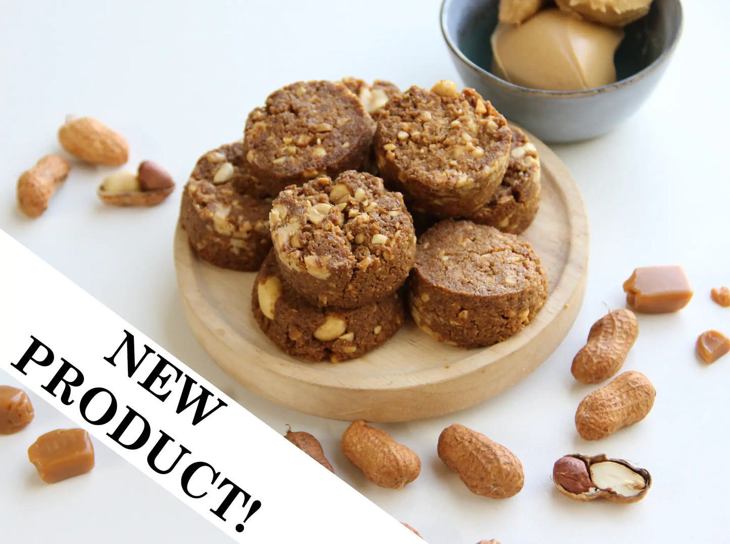 No Grainer Cookie Bites Keto (Peanut & Salted Caramel)