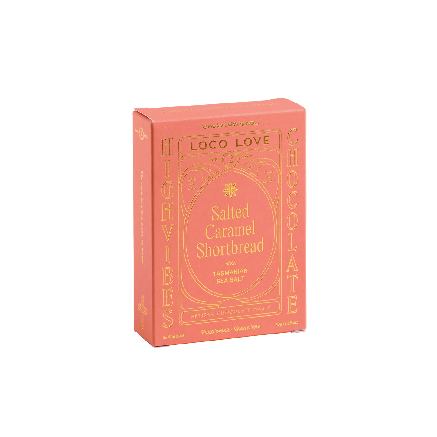 Loco Love Salted Caramel Shortbread